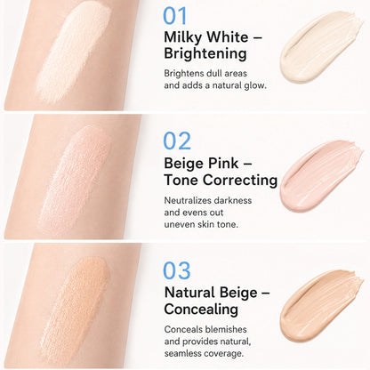 🔥Last Day- Buy 1 Get 1 Free🔥Dual-Effect Concealer & Powder Foundation