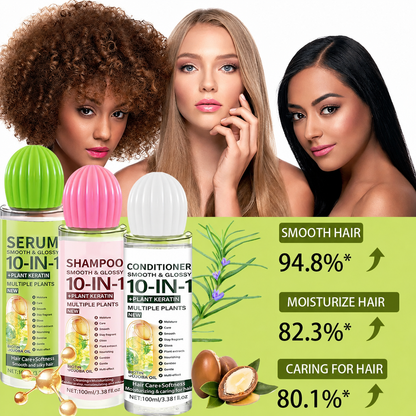 🔥Last Day Promotion🔥Gopuremagy Shampoo, Conditioner & Hair Serum Set, Free Shipping