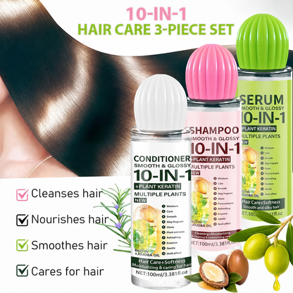 🔥Last Day Promotion🔥Gopuremagy Shampoo, Conditioner & Hair Serum Set, Free Shipping