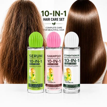 🔥Last Day Promotion🔥Gopuremagy Shampoo, Conditioner & Hair Serum Set, Free Shipping