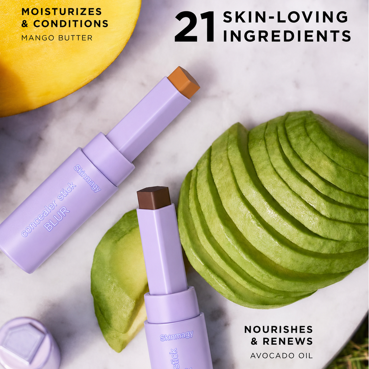🔥Last Day- Buy 1 Get 1 Free🔥Soft Sculpt Blur Concealer Stick